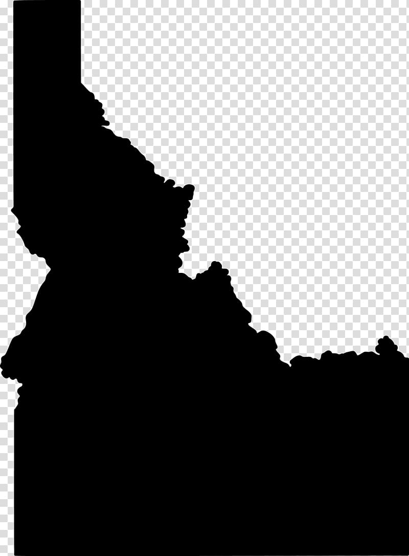 Boundary County, Idaho Mapa polityczna Physische Karte Map, ID transparent background PNG clipart