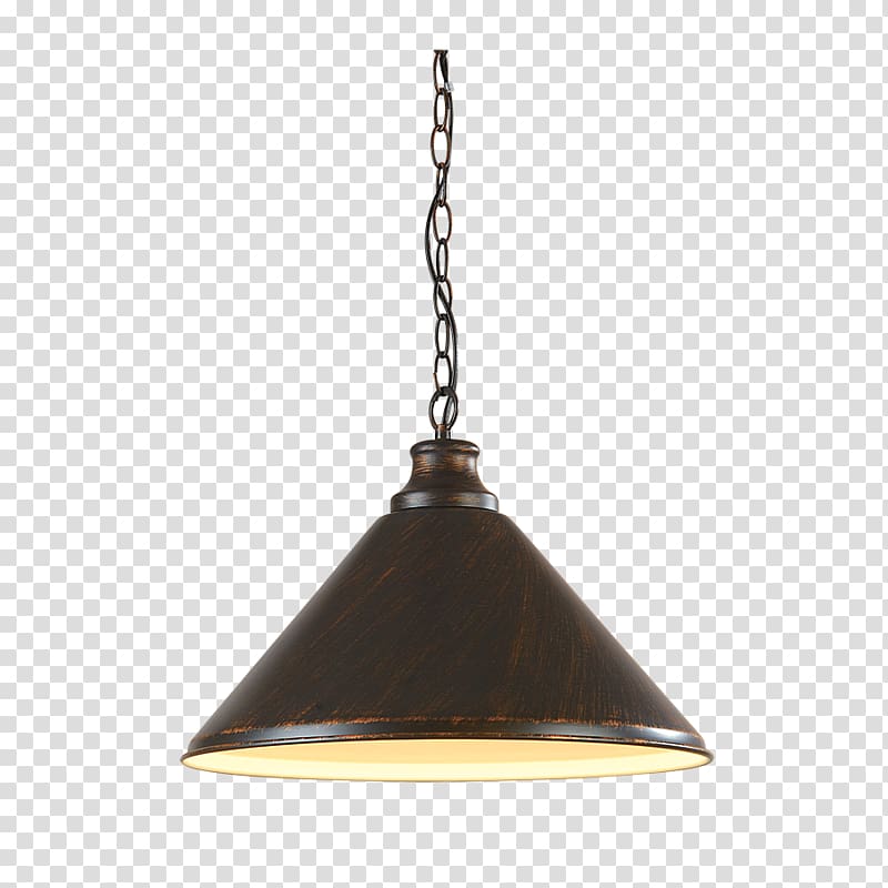 black and brown lit pendant lamp illustration, Light fixture Lamp Lightbulb socket Plafond Chandelier, lamp transparent background PNG clipart