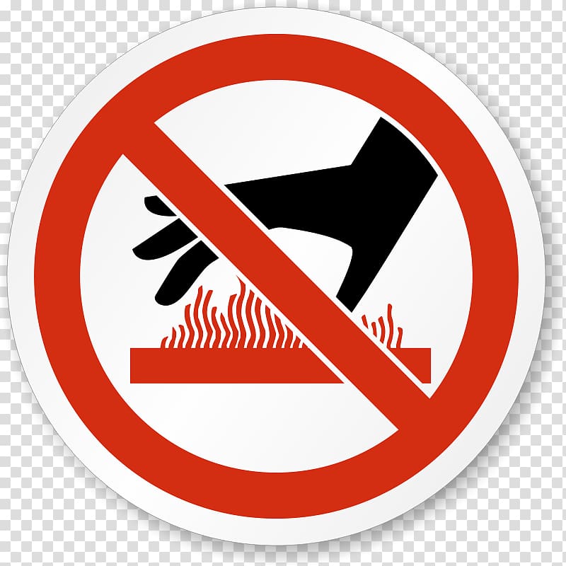 Hazard symbol Warning sign No symbol, burn transparent background PNG clipart