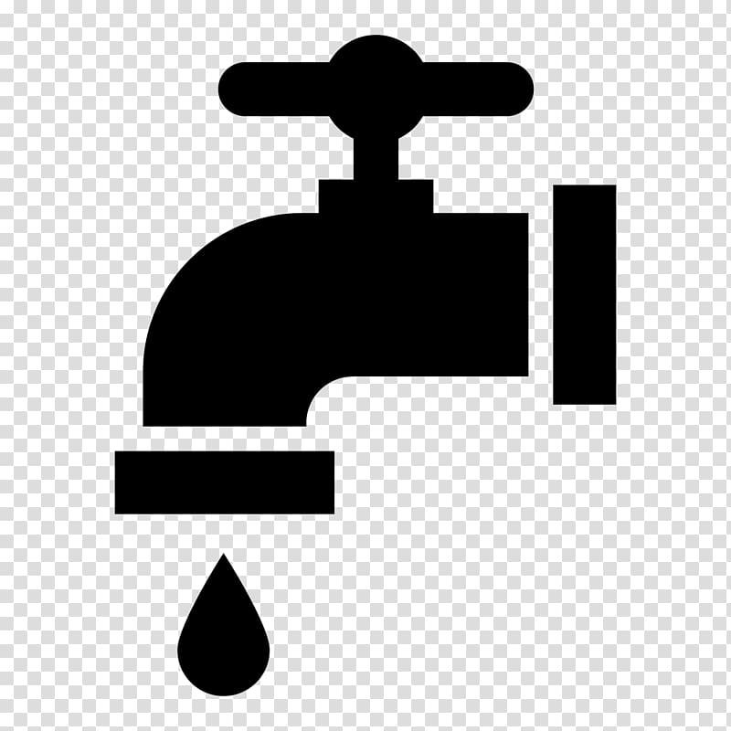 black faucet with drop of water , Computer Icons Plumbing Pipe Tap Water, faucet transparent background PNG clipart