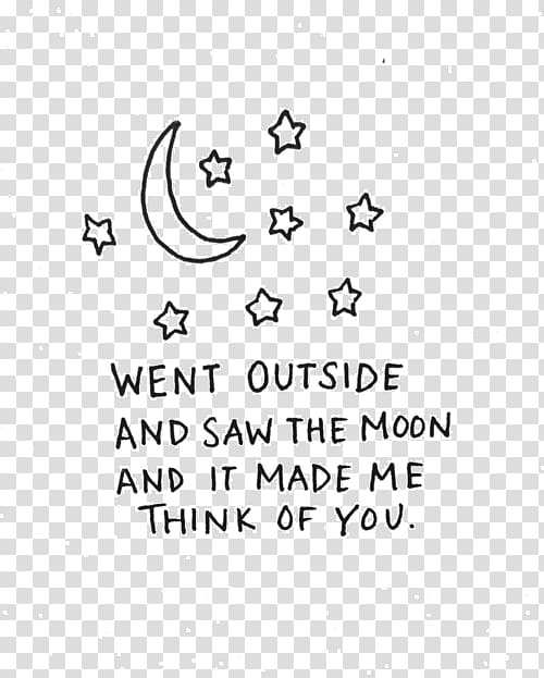 black moon and star illustration, Looking for Alaska Moon Quotation Night sky Saying, quote transparent background PNG clipart