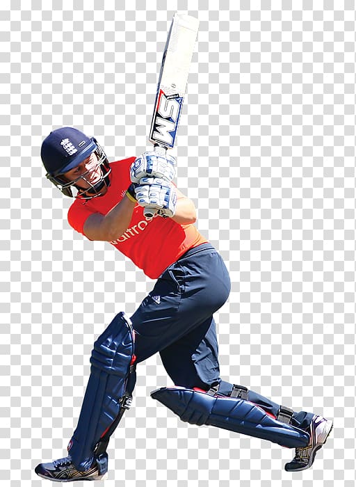 Cricket Helmet Baseball Bats Team sport, playing cricket transparent background PNG clipart