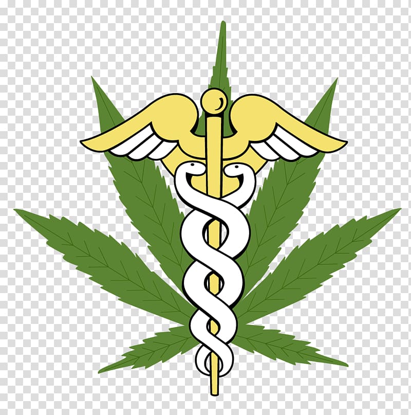 yellow and white snake medical logo, Medical cannabis Medicine Medical marijuana card Legality of cannabis, cannabis transparent background PNG clipart