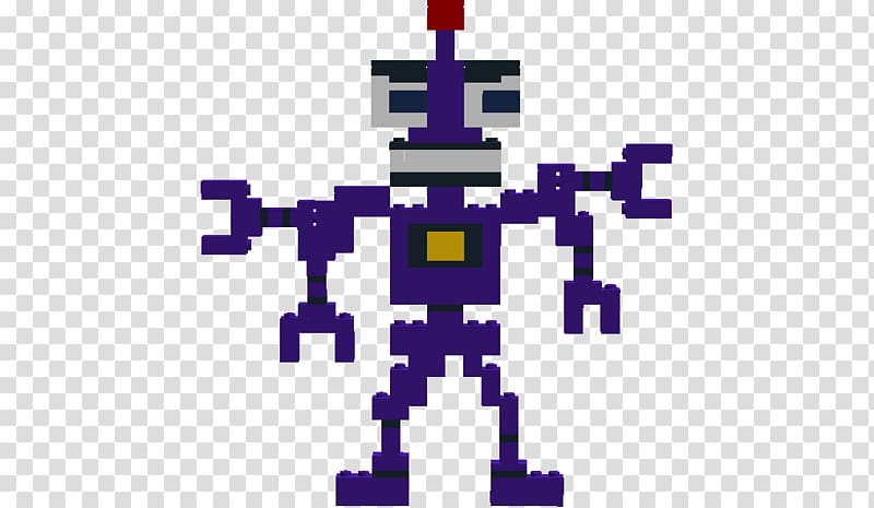 FNaF World Five Nights at Freddy\'s 4 Minecraft Endoskeleton, others transparent background PNG clipart