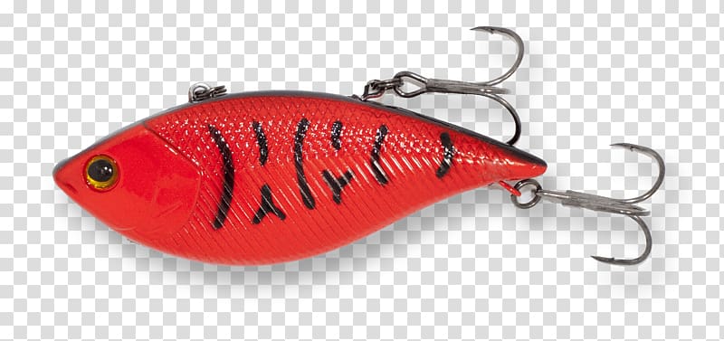 Spoon lure Fishing Baits & Lures Backstabber Squarebill Crankbait Plug Fish hook, red backward transparent background PNG clipart