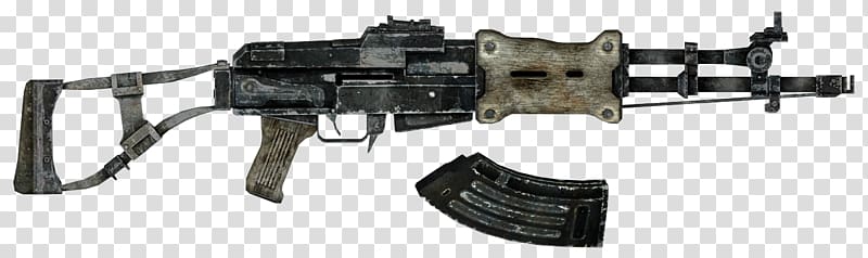 Fallout 3 Fallout: New Vegas Firearm Weapon Assault rifle, weapon transparent background PNG clipart