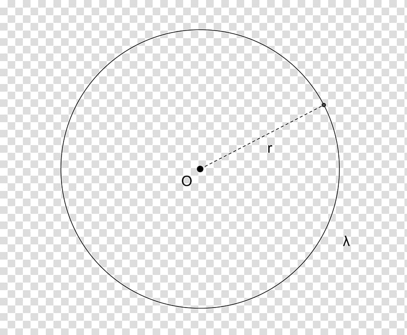 Circle Point Centre Radius Geometry, circle transparent background PNG clipart