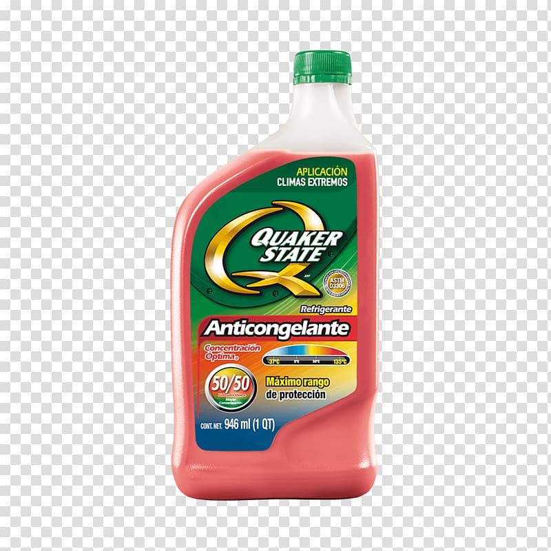 Antifreeze Quaker State Oil Liquid, Quaker State transparent background PNG clipart