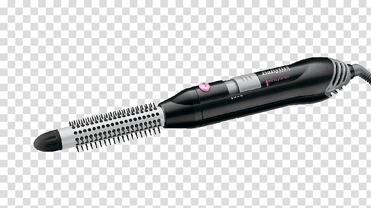 Flashlight Brush Babyliss 667 E Light-emitting diode Hair, Stylized air transparent background PNG clipart