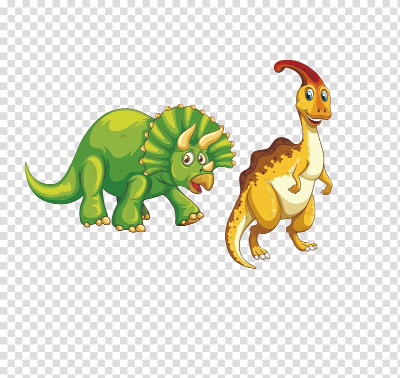 Dinosaur Drawing Cartoon, Cartoon dinosaurs material transparent background PNG clipart