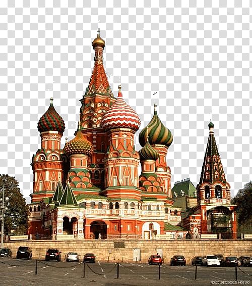 St. Basil's Cathedral Russia, Moscow Kremlin Saint Basils Cathedral Red Square Kazan Cathedral, Saint Petersburg China, Russia ancient architecture Red Square transparent background PNG clipart