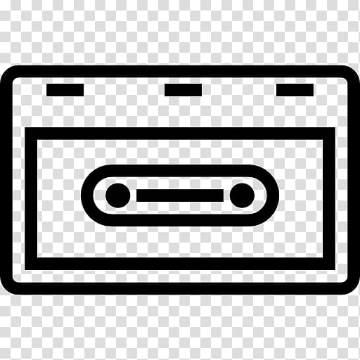 Compact Cassette Computer Icons Music, radio cassette vintage transparent background PNG clipart