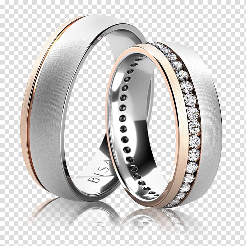 Wedding ring Bisaku Gold, ring transparent background PNG clipart