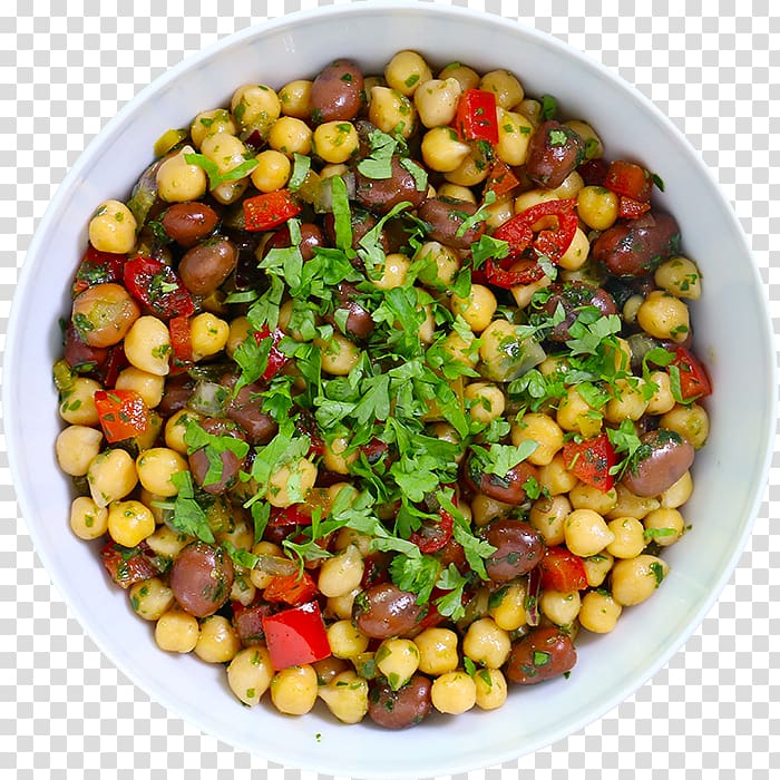 Chickpea Vegetarian cuisine Food Recipe Taste, salats transparent background PNG clipart