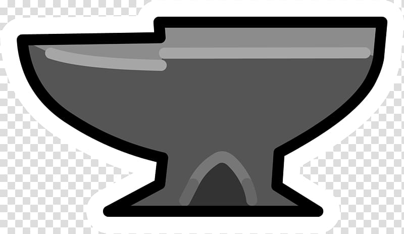 Club Penguin Anvil Blacksmith , Anvil transparent background PNG clipart