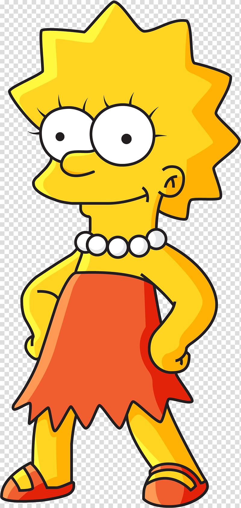 Lisa Simpson Homer Simpson Bart Simpson Maggie Simpson Marge Simpson, Bart Simpson transparent background PNG clipart