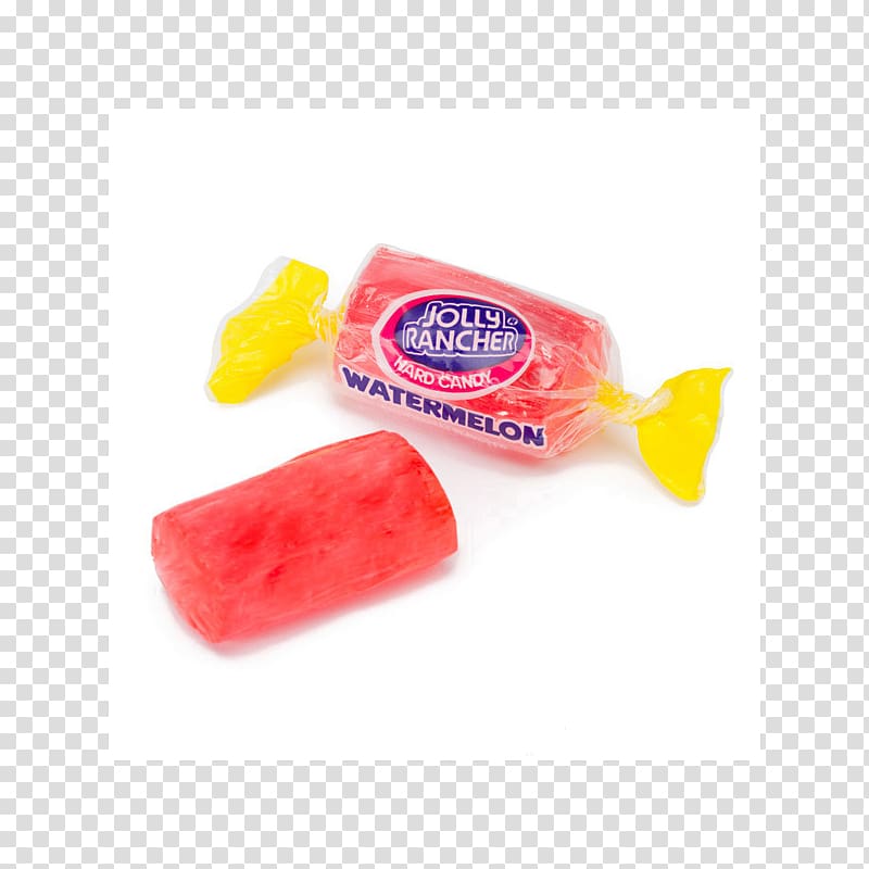 Jolly Rancher Hard candy Watermelon Lollipop, candy transparent background PNG clipart