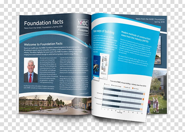 National House Building Council Futures studies, brochure mockup transparent background PNG clipart