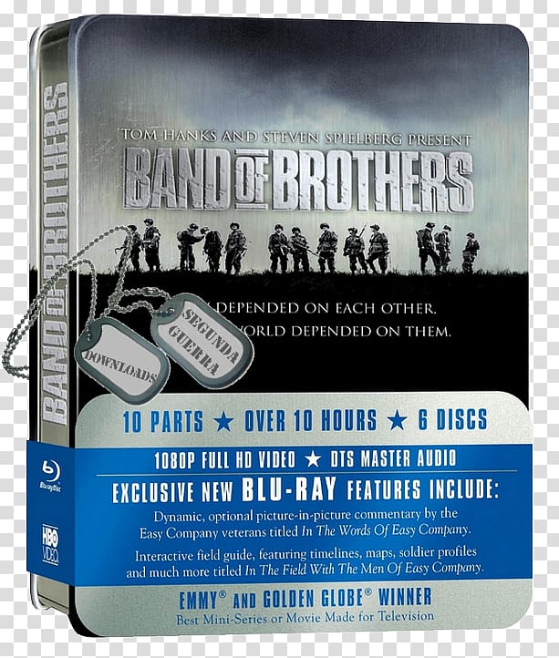 Blu-ray disc Beyond Band of Brothers Television show DVD, dvd transparent background PNG clipart