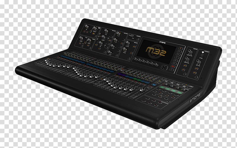 Audio Mixers Digital mixing console Midas M32 Midas Consoles, others transparent background PNG clipart
