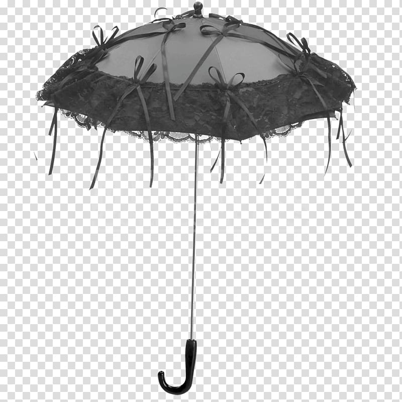 Gothic fashion Umbrella Auringonvarjo Lace Clothing Accessories, umbrella transparent background PNG clipart