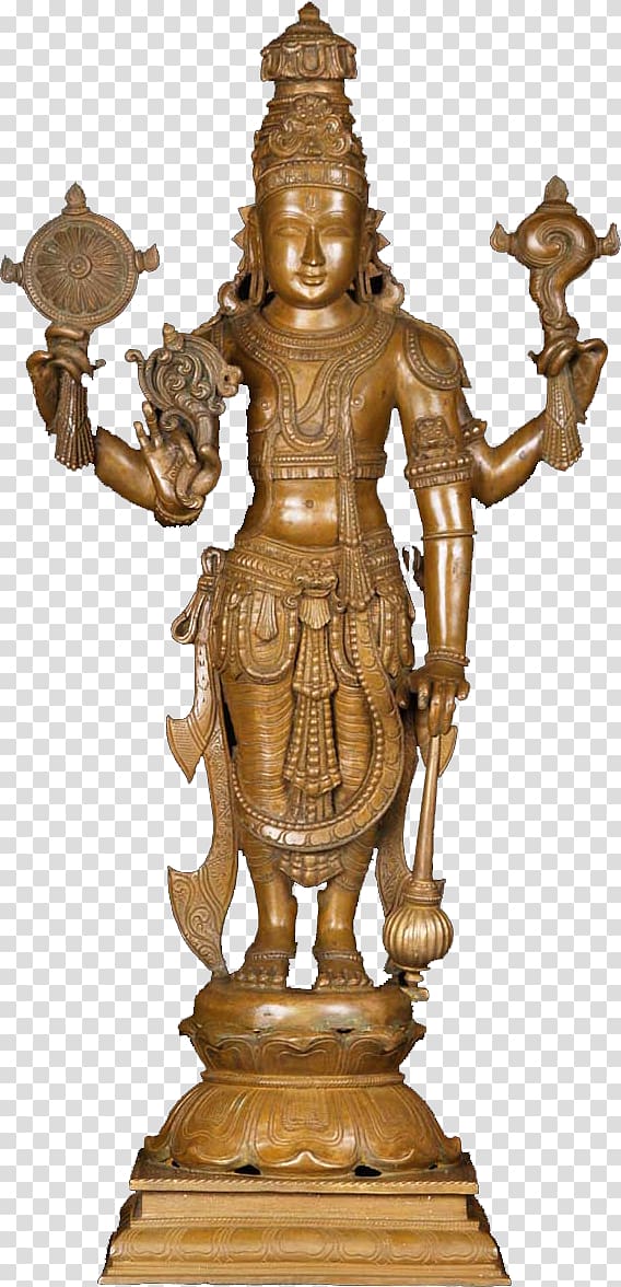 Statue Krishna Shiva Bronze sculpture Vishnu, krishna transparent background PNG clipart