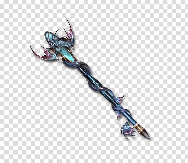 Granblue Fantasy Weapon Sceptre Leviathan Final Fantasy, weapon transparent background PNG clipart