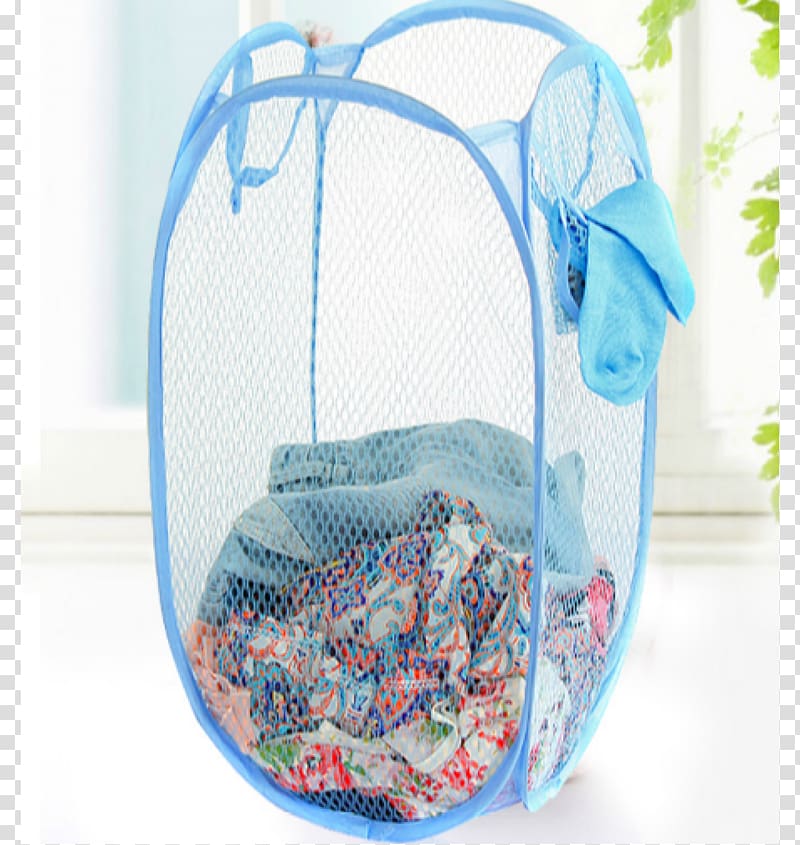 Laundry Hamper Basket Mesh Washing Machines, bag transparent background PNG clipart