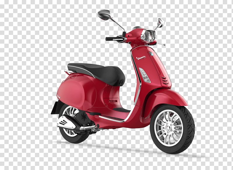 Vespa GTS Scooter Piaggio Vespa Sprint, scooter transparent background PNG clipart