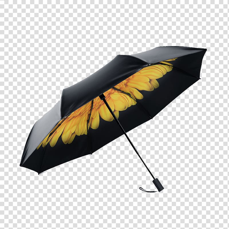 The Umbrellas Sun protective clothing Sunscreen, Persimmon down double black umbrella parasol transparent background PNG clipart