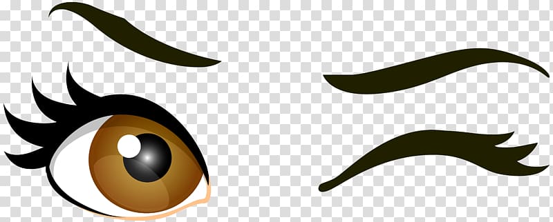 wink artwork, Wink Eye Drawing , eyes transparent background PNG clipart