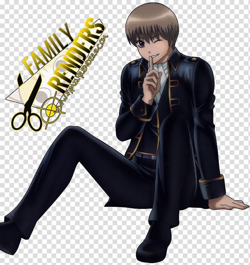 Okita Sougo Gin Tama Rendering 2D computer graphics, others transparent background PNG clipart
