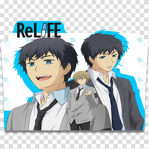 ReLIFE Anime Manga Television show Otaku, Anime transparent background PNG clipart