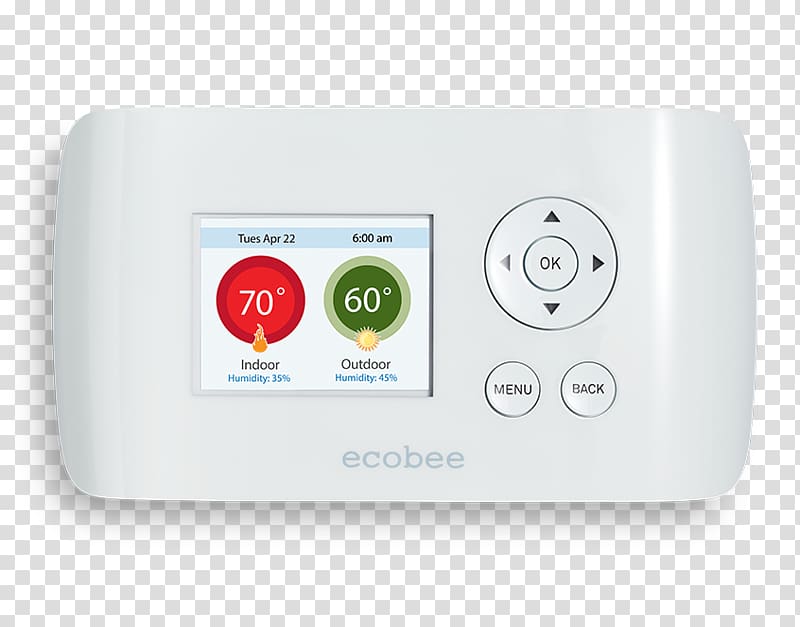 Indoor air quality Thermostat HVAC Damper Hewlett-Packard, Wirecutter transparent background PNG clipart