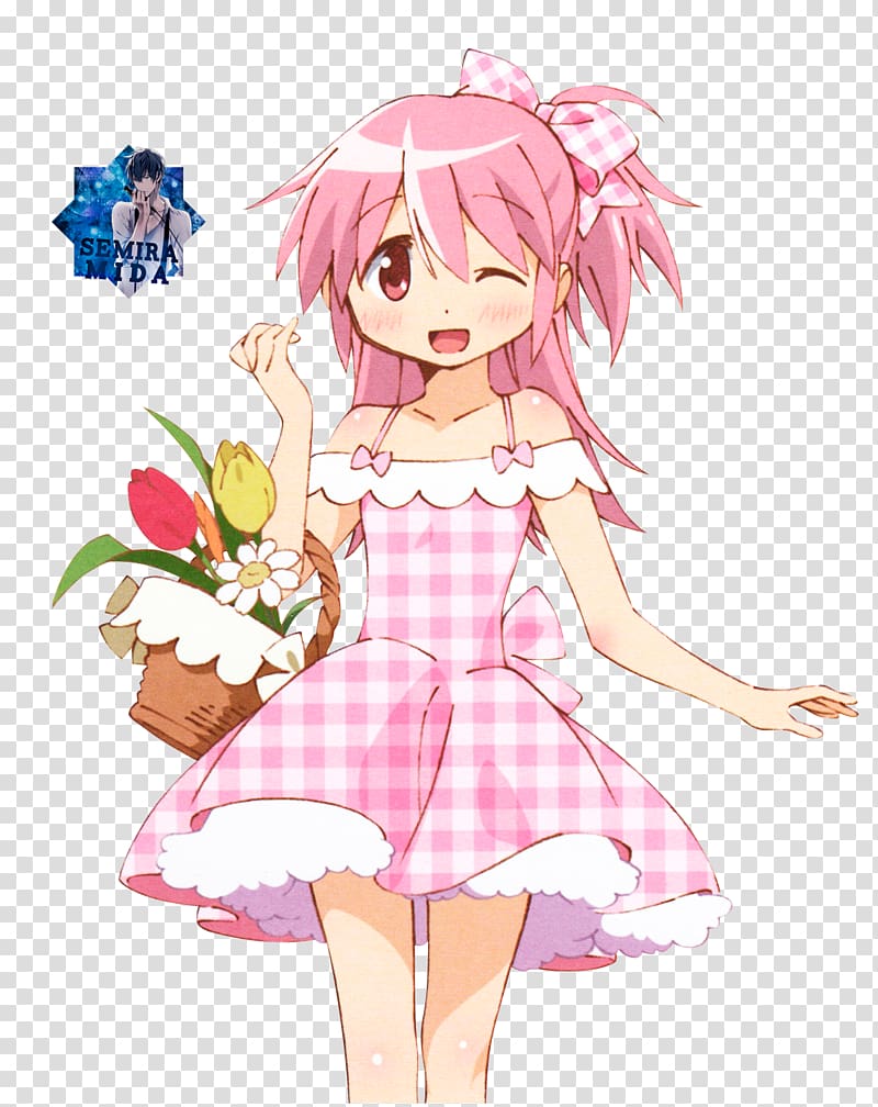 Madoka Kaname Sayaka Miki Homura Akemi Magical girl Anime, Anime transparent background PNG clipart