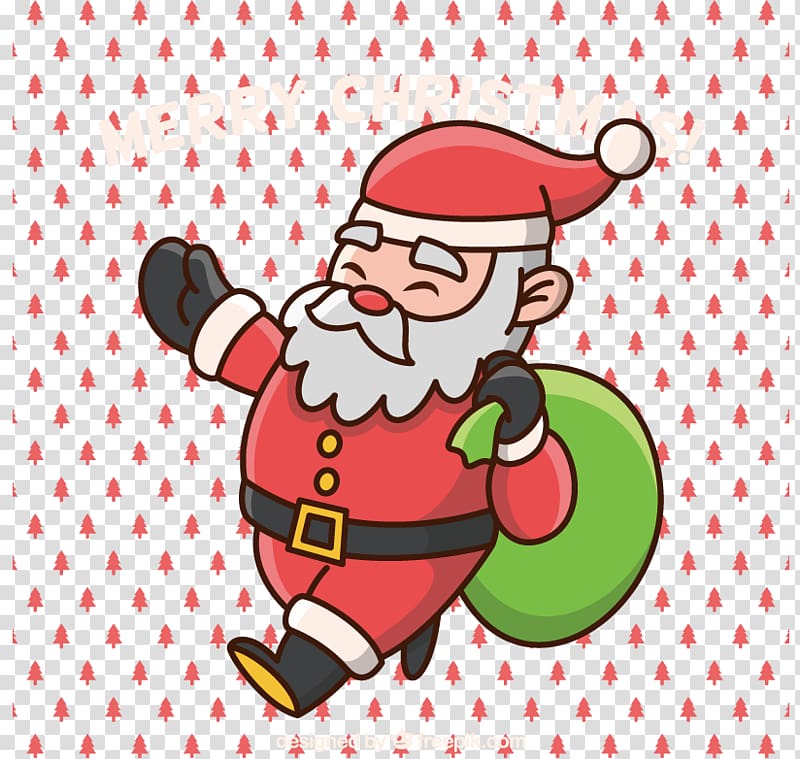 Christmas Grandpa transparent background PNG clipart