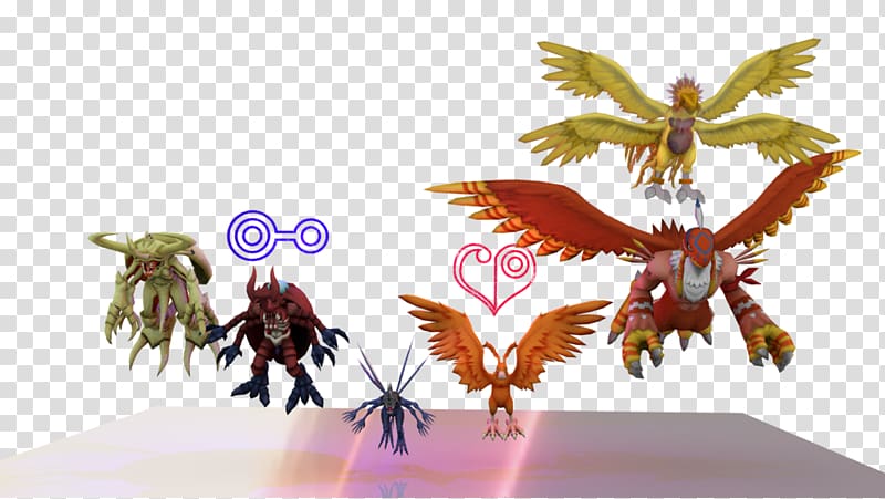 Biyomon Tentomon Digimon Story: Cyber Sleuth Phoenixmon, digimon transparent background PNG clipart