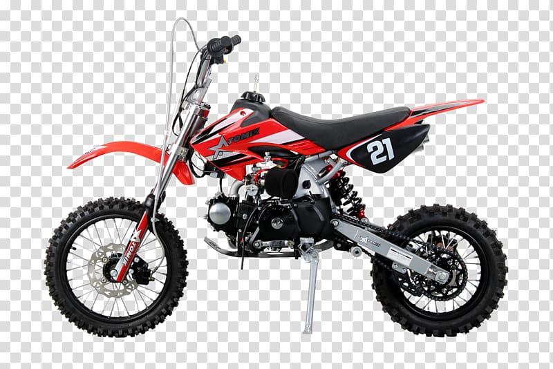 Motorcycle Pit bike Motocross All-terrain vehicle Minibike, motorbike transparent background PNG clipart