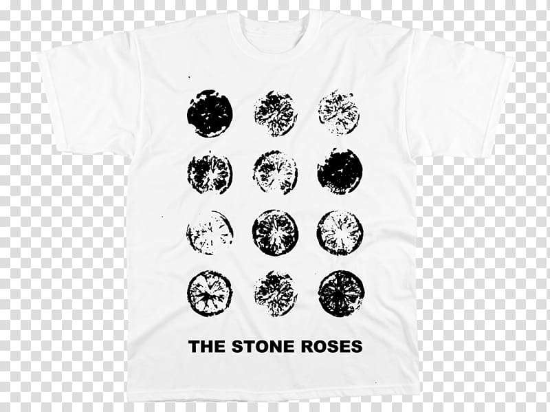 T-shirt Manchester The Stone Roses She Bangs the Drums Rock music, T-shirt transparent background PNG clipart