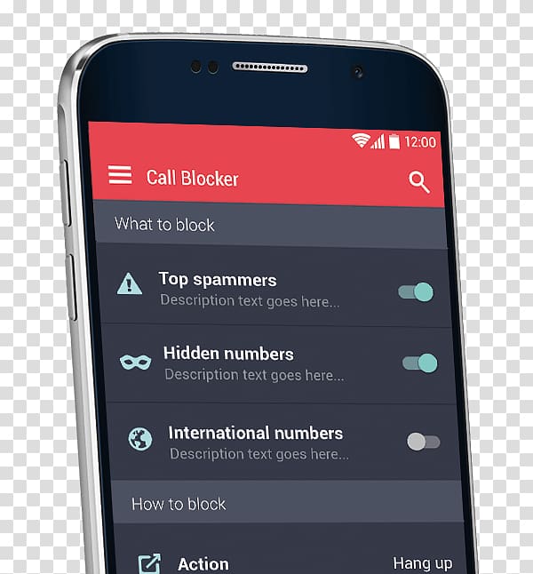 Feature phone Smartphone Telephone call Call blocking Android, smartphone transparent background PNG clipart