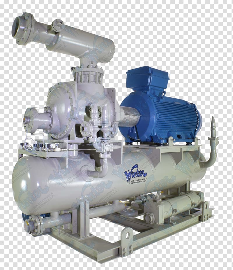 Rotary-screw compressor Pump Air conditioning Compressor de ar, winter operations transparent background PNG clipart