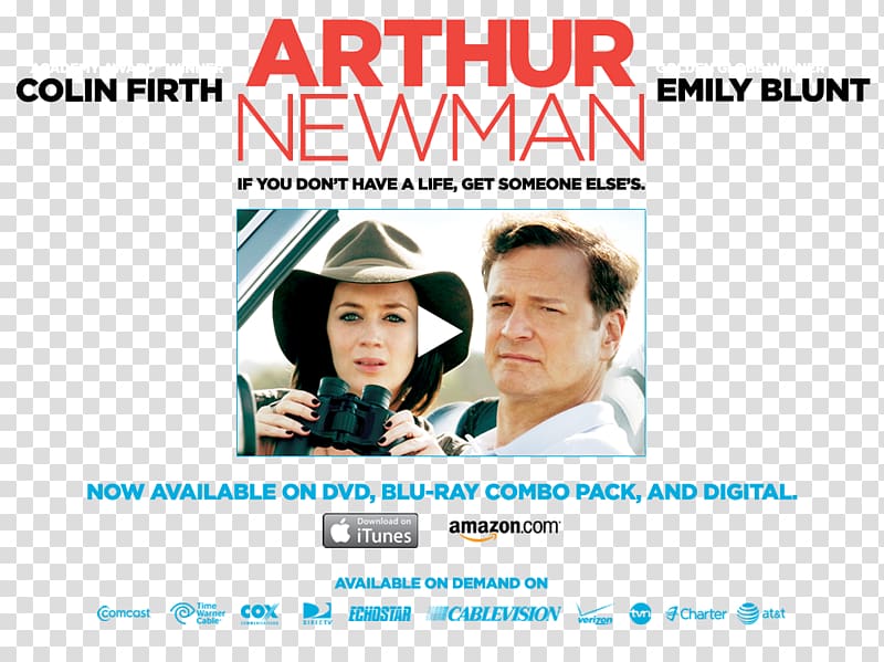 Arthur Newman Film poster Film poster 0, colin firth kingsman transparent background PNG clipart