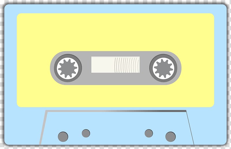 1960s Invention Compact Cassette Technology Sound Recording and Reproduction, audio cassette transparent background PNG clipart