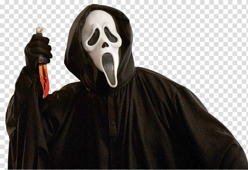Ghostface Scream Television show YouTube, horror transparent background PNG clipart