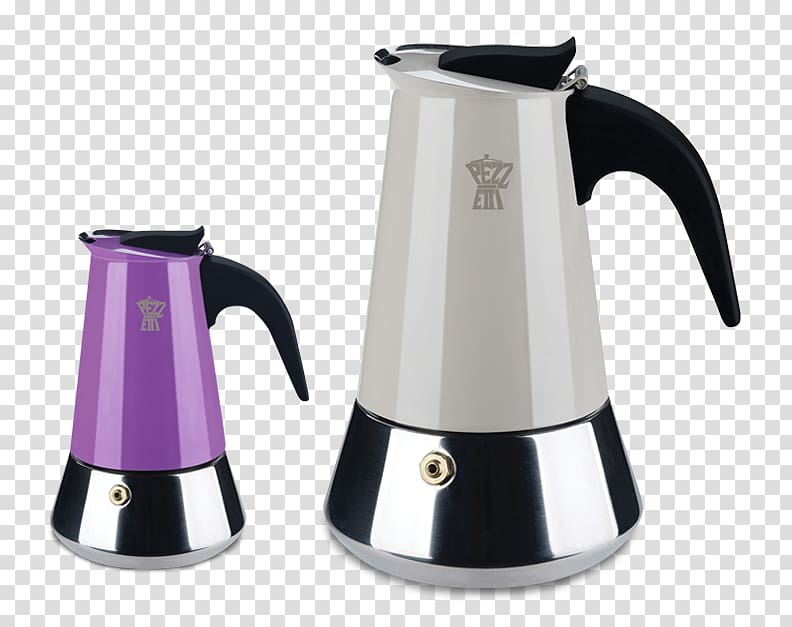 Moka pot Coffeemaker Espresso Coffee percolator, Coffee transparent background PNG clipart