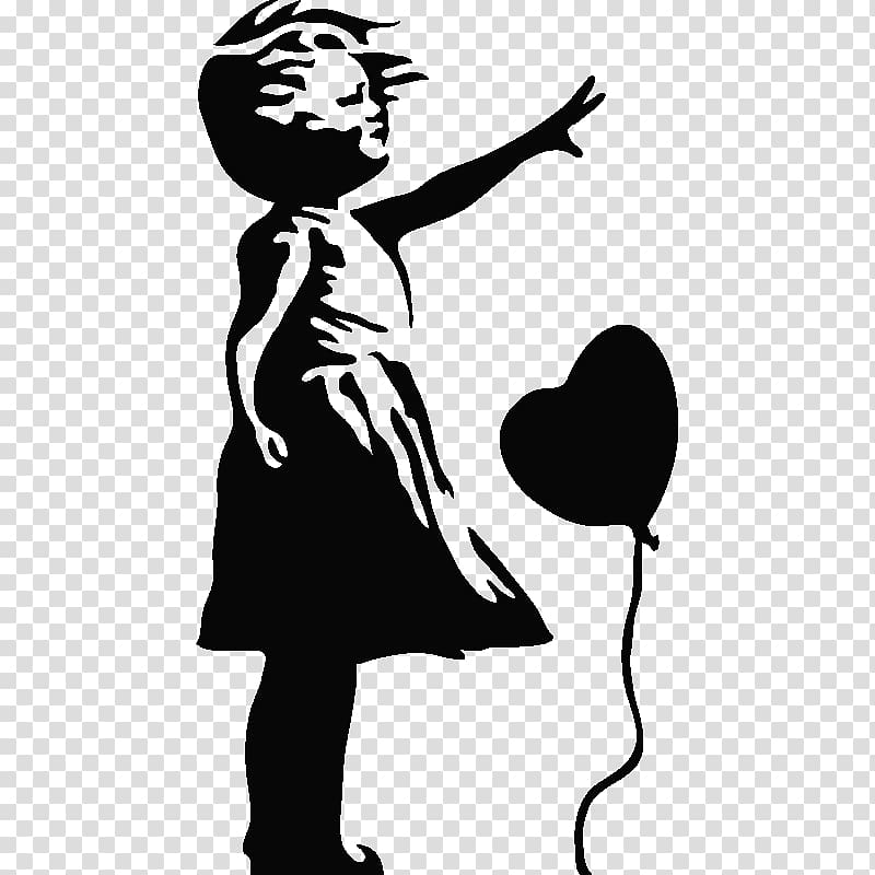 Balloon Girl Moco Museum Contemporary art Art museum, painting transparent background PNG clipart