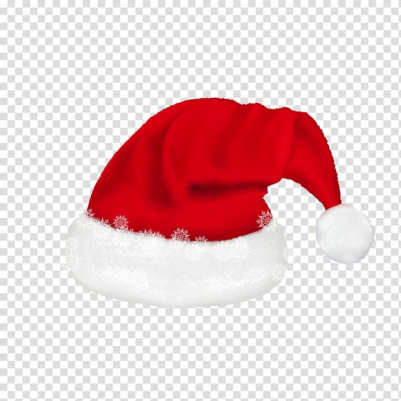Santa Claus Christmas ornament Christmas decoration Headgear Hat, baseball cap transparent background PNG clipart
