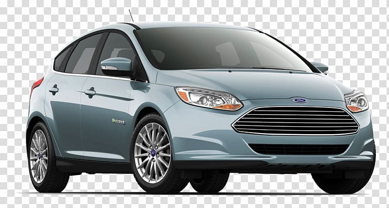 2012 Ford Focus Electric Ford Motor Company Car Electric vehicle, transparent background PNG clipart