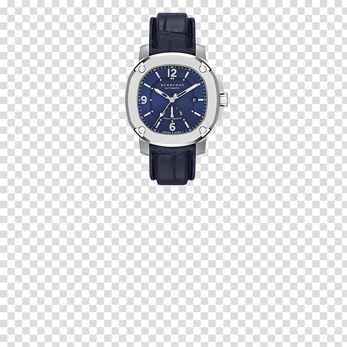 Watch strap Burberry Swiss made Leather, burberry transparent background PNG clipart