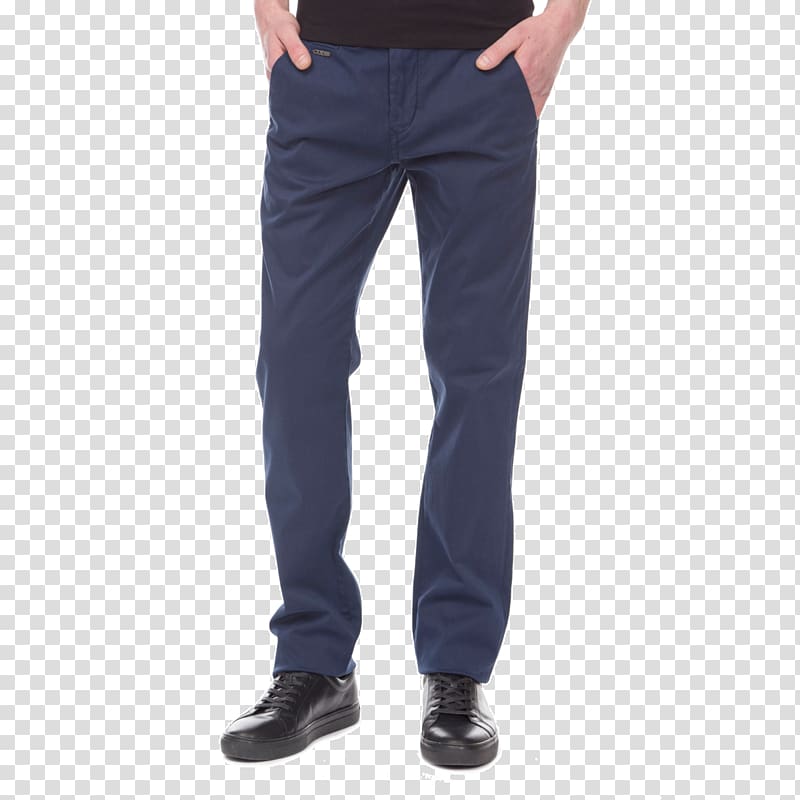 Jeans T-shirt Denim Hoodie Pants, straight trousers transparent background PNG clipart